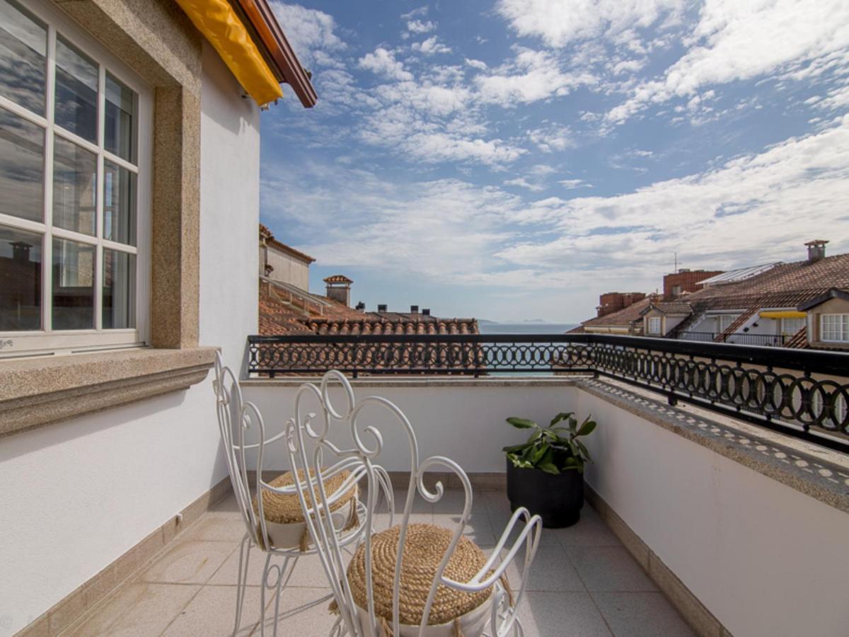 산신소 Desconectaengalicia Atico Vidal Rocha, Terraza Y Vistas 아파트 외부 사진