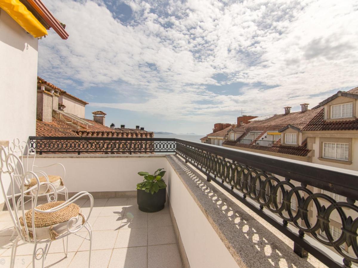산신소 Desconectaengalicia Atico Vidal Rocha, Terraza Y Vistas 아파트 외부 사진